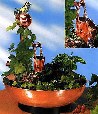 Copper Tabletop Fountains